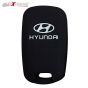 AllExtreme EX2KCHB Silicone Key Cover Remote Control Outer Shell Soft Fob Cover Case Protector Cool & Trendy Look (Black)