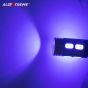 Allextreme EXBA9SBL LED Parking Light Super Bright Interior Pilot License Plate Dome Indicator Lamp Bulb for Car Bike and Motorcycle (3W, Blue, 2 PCS)
