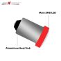 Allextreme EXBA9SG8 BA9S LED Parking Light Super Bright Car Interior License Plate Wedge Dome Trunk Dashboard Bulb for Car Bike and Motorcycle (3W, Red, 2 PCS)
