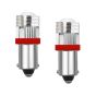 Allextreme BA9S LED Parking Light Super Bright 6 SMD Interior Pilot License Plate Dome Indicator Lamp Bulb for Car Bike and Motorcycle (Red)