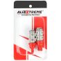 Allextreme EXT10R2 Universal T10 LED Parking Light 9 SMD Super Bright Interior Pilot License Plate Dome Indicator Lamp Bulb for Car Bike and Motorcycle (3W, Red, 2 PCS)