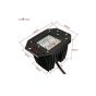 AllExtreme EX6CFL1 Dually Flush Mount 4D Optic Projector Lens CREE LED Fog Light for Truck Jeep Tractors (18W, White Light, 1 PC)