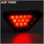 Allextreme EX12TL1 12 LED Car Blinking Brake Light Triangle F1 Style Rear Tail Brake Lamp 12V Universal Fit for All Cars (Red)