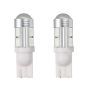 Allextreme EXT10W4 Universal T10 LED Parking Light 6 SMD Super Bright Interior Pilot License Plate Dome Indicator Lamp Bulb for Car Bike and Motorcycle (0.7W, White, 2 PCS)