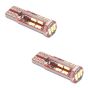 Allextreme EXT10WL Universal T10 LED Parking Light 19 SMD Super Bright Interior Pilot License Plate Dome Indicator Lamp Bulb for Car Bike and Motorcycle (5W, White, 2 PCS)