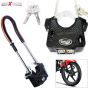 Allextreme EXSSUSL Heavy Duty U Lock, Shocker Lock for with Transit Frame Mount Bracket