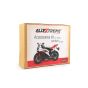 Allextreme EXSP71K 7 in 1 Combo Accessories Kit with Engine Guard Ladies Handle Grip Cover Brake Paddle Buzzer Polish and Seat Cover Compatible for Hero Splendor - Multicolor
