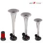 AllExtreme EXCAHS3 Car/Bikes Air Horn with 12 Volt Air Compressor and Attachment Screws and Brackets (Silver)