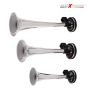 AllExtreme EXCAHS3 Car/Bikes Air Horn with 12 Volt Air Compressor and Attachment Screws and Brackets (Silver)