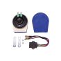 AllExtreme EXASHM2 Super Loud Air Siren 12V 510Hz Waterproof Horn Kit with 22 Magic Sounds 115DB Speaker for Cars, Truck, Train, Boat & Bike (2 PCS, Multicolour)