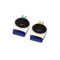 AllExtreme EXASHM2 Super Loud Air Siren 12V 510Hz Waterproof Horn Kit with 22 Magic Sounds 115DB Speaker for Cars, Truck, Train, Boat & Bike (2 PCS, Multicolour)