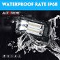 Allextreme EX7IW1P 7 Inch CREE Led Fog Light 24 LED Waterproof Cube Pod Spot Lamp with Mounting Brackets for Cars and Motorcycle (72W, White Light, 1 PC)
