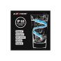 AllExtreme EXDRLY2B Flexible Silica Gel Daytime Running Strip Light Auto LED Strip Soft Tube Lamp Turn Signal Light for Bikes Cars and Home Decoration Front1 (Blue + Yellow)