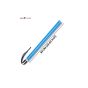 AllExtreme EXDRLY2B Flexible Silica Gel Daytime Running Strip Light Auto LED Strip Soft Tube Lamp Turn Signal Light for Bikes Cars and Home Decoration Front1 (Blue + Yellow)