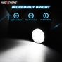Allextreme EX4RNF1 9 LED Round Fog Light 4 Inch Waterproof Flood Lamp with Mounting Brackets for Motorcycle and Cars (27W, White Light, 1 PC)