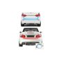 AllExtreme EXCTR1B Universal Car LED Strip Light Daytime Running Indicator Turn Signal Sequential Flow Led Lamp for Cars (60cm, 2 PCS)