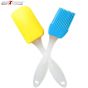 AllExtreme BRS-02 Heat Resistant Antibacterial Silicone Spatula and Basting/Pastry Brush for Kitchen (Random Color, Set of 2)