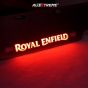 Allextreme EXNPL050 Steel Number Plate Set Front and Rear with Led Light (Silver Colour) Corrosion Proof Licence Plate