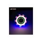 Allextreme EXPLBRW Projector LED Lamp 12v IP65 Waterproof 3-stylish Angel Ring Compatible with Cars, Motorcycles & Other Vehicles- Multicolor