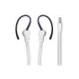 Allextreme MAK 3.5 mm Stereo Headphone with Mic and Inline Control for iPhone, Samsung Mobiles and Tablets (White)