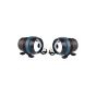 Allextreme EXBU3F2 U3 LED Fog Light Universal Spot Driving Head Lamp with Blue Ring for Cars Bikes and Motorcycles (8W, White & Blue Light, 2 PCS)