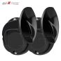AllExtreme EXBZPH2 Super Loud Air Siren 12V 500Hz Waterproof Horn with 110DB Speaker for Cars, Bike & Motorcycles (2 PCS)