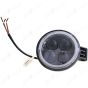 AllExtreme EX4LD2R 4 LED Fog Light Spot Beam Waterproof Pod Driving Work Light with Red Outer Ring for Motorcycle Jeep Truck Boat and Cars (20W, White Light and Red, 2 PCS)