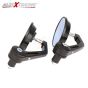 AllExtreme EX78RBM Universal 7/8 Inch Handlebar Motorcycle Rear View Side Mirrors Set Compatible for Bullet Classic Electra Standard 350cc & 500cc (Black, 2 PCS)