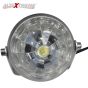 Allextreme EXSLW1 Universal Bike LED Strobe Light Super Bright fog lamp with Stand for Bikes Motorcycles and Cars (10W, White Light, 1 PC)