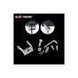 Allextreme EX2OPW2 2 LED Oval Projector Fog Light Auxiliary Spot LED Light Off-Road Driving Lamp for Motorcycle and Cars (20W, White Light, 2 PCS)