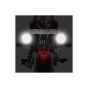 Allextreme EX14HW2 14 LED Round Fog Light Heavy Duty Off Road Driving CREE LED Work Light for All Bikes and Cars (42W, White Light, 2 PCS)