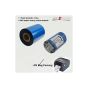 AllExtreme Thermal Transfer Resin Enhanced Wax Ribbon Ink Outside for Barcode Label Tag Printing (40MM*450M, Pack of 2)