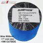 AllExtreme 3.34" x 70 M Thermal Transfer Ribbon 2 Roll Enhanced Wax Resin Ink Compatible with Eltron Datamax for Barcode Label Tag Printing (Pack of 2)