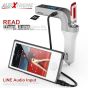 AllExtreme EXCARG7 Wireless in-Car Hand Free Call/Stereo Music Player Bluetooth FM Transmitter with USB Car Mobile Charger for All Android Smartphone & Other Devices (Silver)