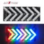 AllExtreme EXAC302 Universal Daytime Running Light Waterproof Arrow Indicator Lights for All Bikes and Cars (Multicolor, 2 PCS)