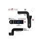 AllExtreme EXCARG7 Wireless in-Car Hand Free Call/Stereo Music Player Bluetooth FM Transmitter with USB Car Mobile Charger for All Android Smartphone & Other Devices (Black)
