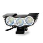 Allextreme EX3OEB1 3 LED Owl Eye Waterproof CREE LED Fog Light with High Beam/Low Beam Function for Bike/Motorcycle and Cars (30W, Black, 1 PC)