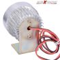 Allextreme EX6LRF2 Universal 6 LED Round Fog Auxiliary Light with Metal Stand for Bikes Motorcycle and Cars (18W, White Light, 2 PCS)