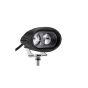Allextreme EX2OFW1 2 LED Oval Projector Fog Light Auxiliary Spot LED Light Off-Road Driving Lamp for Motorcycle Car SUV and Bikes (20W, White Light, 1 PC)