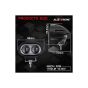Allextreme EX2OFW1 2 LED Oval Projector Fog Light Auxiliary Spot LED Light Off-Road Driving Lamp for Motorcycle Car SUV and Bikes (20W, White Light, 1 PC)