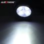 Allextreme EX4F3I1 4 LED Round Fog Light Waterproof 3 inches Lamp with Mounting Stand for Motorcycle and Cars (12W, White Light, 1 PC)