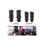 AllExtreme EXKEP4B Breathable Adjustable Knee Pads Motorcycle Racing Riding Knee Guard Unisex Shin Armor Protector with Microfiber Towel (Set of 4, Black)