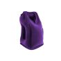 Allextreme EXTR06B Multifunctional Inflatable Travel Pillow Large Air Cushion Neck Pillow with Full Body and Head Support for Aeroplanes, Trains, Office Sleep (Purple)