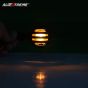 Allextreme TSLAE Motorcycle Turn Signal Metal Alloy Amber Bulb Blinker Lights for Harley Davidson and 350cc and 500cc Cruiser Bikes (Amber, 4 PCS)