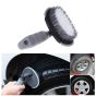 Allextreme EXFLD16 Car Cleaning Tools Kit Wash Set with Microfibre Cleaning Cloths, Wash Glove, Sponge, Squeegee, Collapsible Bucket, Water Nozzle, Window Brush, T-Type Tire Brush (8 Pcs)