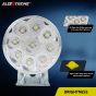 Allextreme EX9SFS2 9 LED Round Fog Light 3 Inches Off Road Driving Lamp with Handlebar Switch for Motorcycle, Car and Bikes (9W, White Light, 2 Pcs)