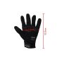 Allextreme EXSBFGXL Bike Racing Full Finger Gloves Unisex Biking Camping Sports Shock Absorption Hard Knuckle Hand Gloves with Microfiber Towel (X-Large)
