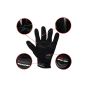 Allextreme EXSBFGXL Bike Racing Full Finger Gloves Unisex Biking Camping Sports Shock Absorption Hard Knuckle Hand Gloves with Microfiber Towel (X-Large)