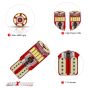 Allextreme EXT15CW Universal T10 LED Parking Light 5630 CMD Super Bright Interior Pilot License Plate Dome Indicator Lamp Bulb for Car Bike and Motorcycle (3W, White, 2 PCS)