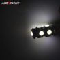 Allextreme EXT10CW3 Universal T10 LED Parking Light 9 SMD Super Bright Interior Pilot License Plate Dome Indicator Lamp Bulb for Car Bike and Motorcycle (3W, White, 2 PCS)